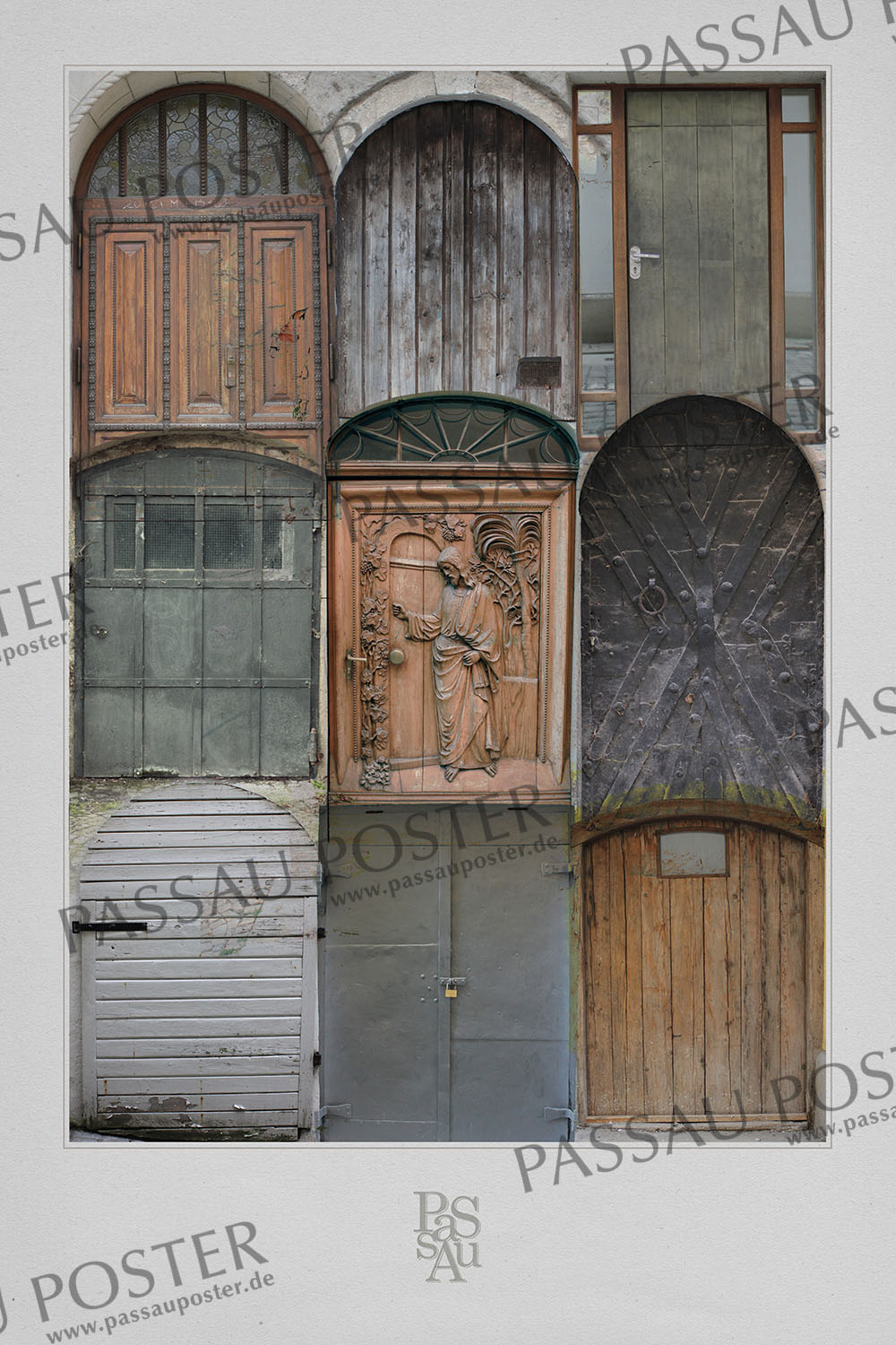 Passau Poster - Passauer Details: Türen