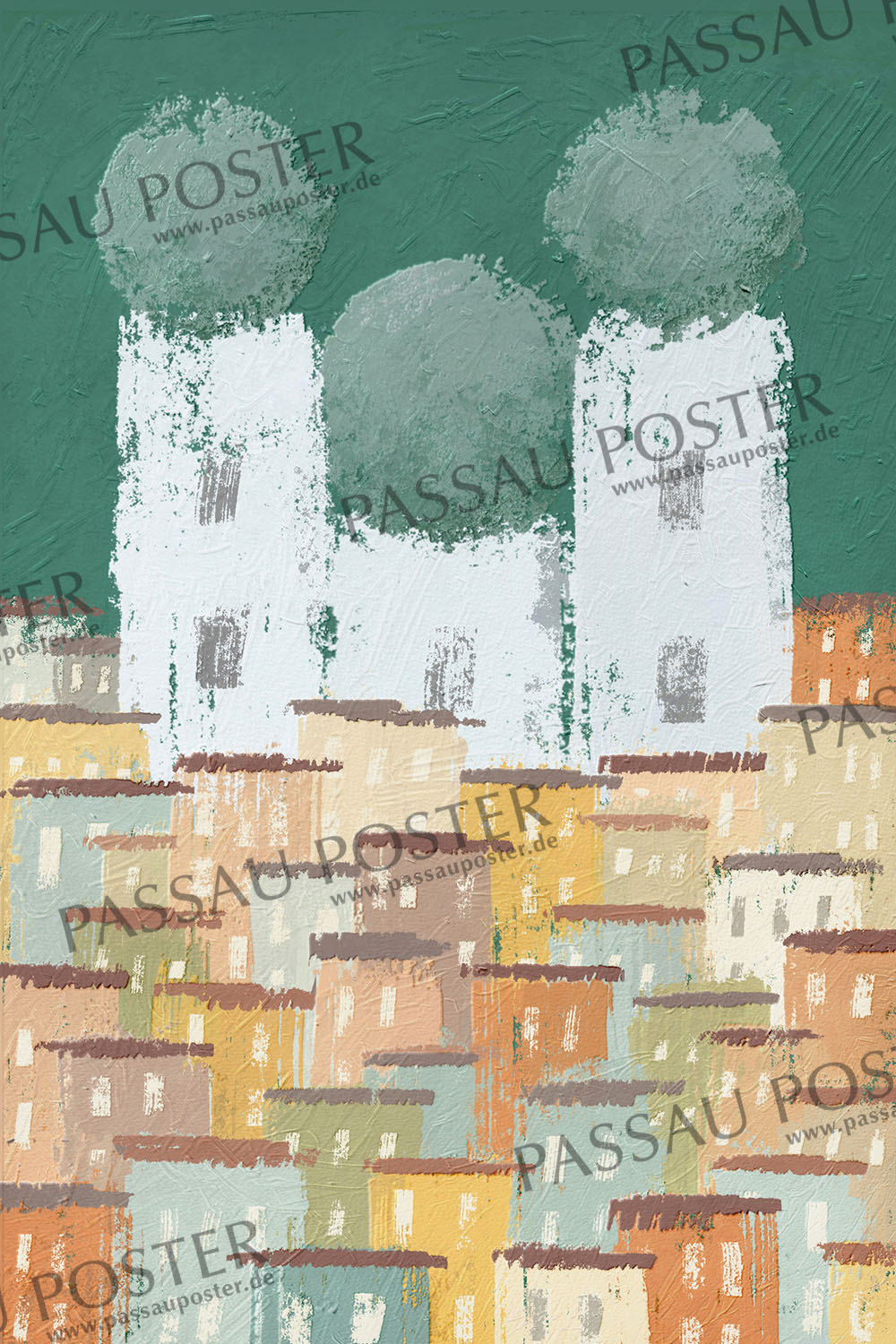 Passau Poster - Passauer Farben